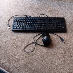 Computer Keyboard And Mouse Wired Works