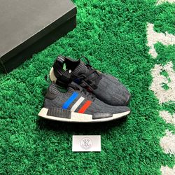 Size 9 - Adidas NMD Tri Color Stripes Black