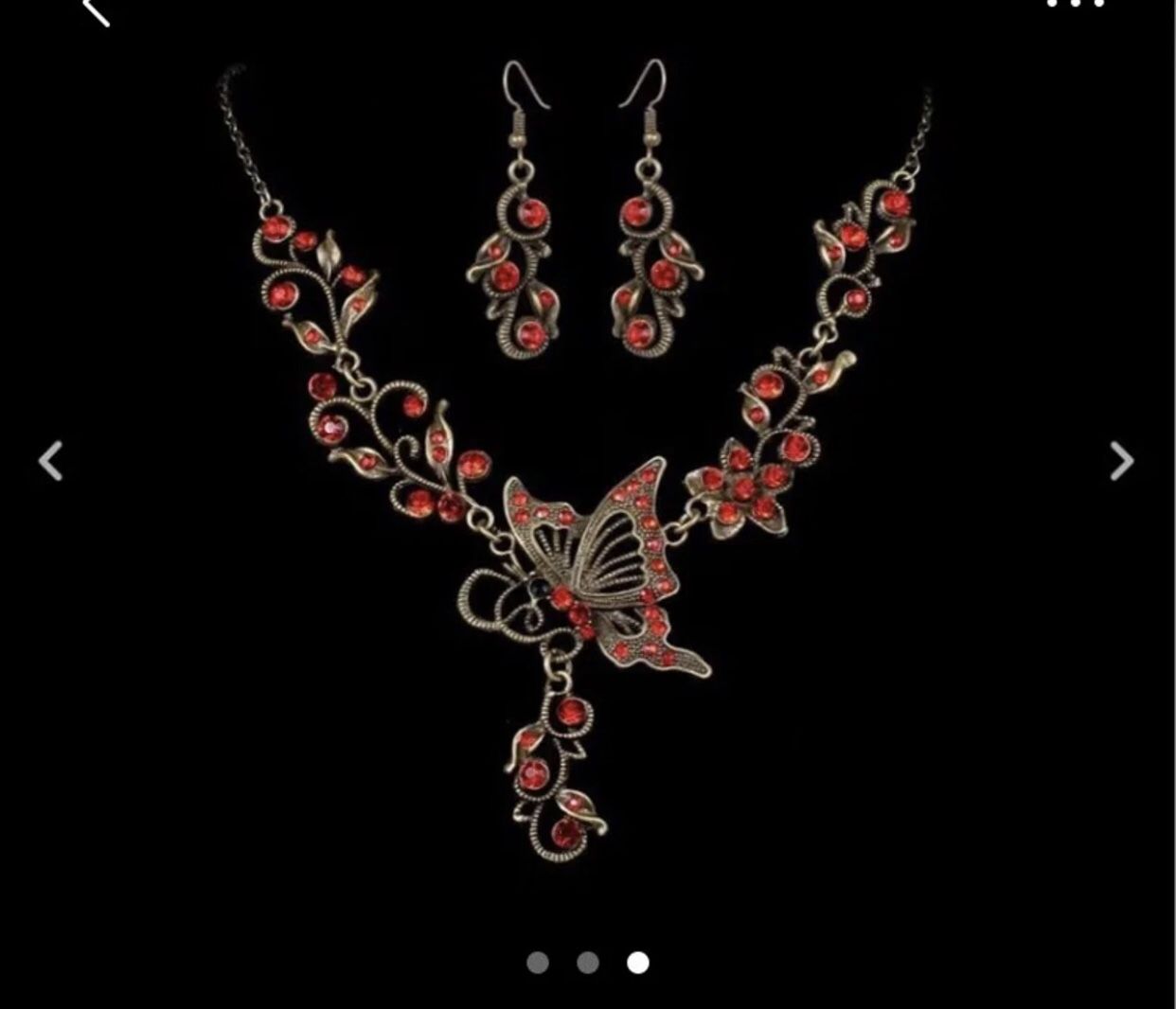 Enchanted Butterfly Jewelry Set