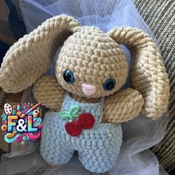 Handmade Crochet Bunny Rabbit 