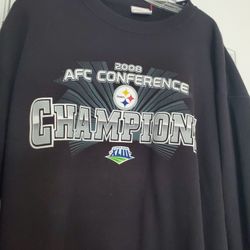 Steelers Size Large Championship Sweatshirt