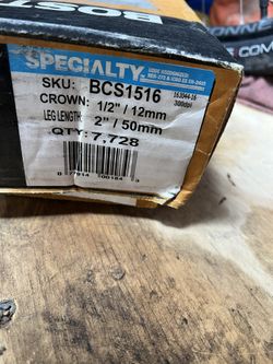 Bostitch Flooring Staples