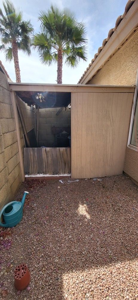 Tear Down Shed