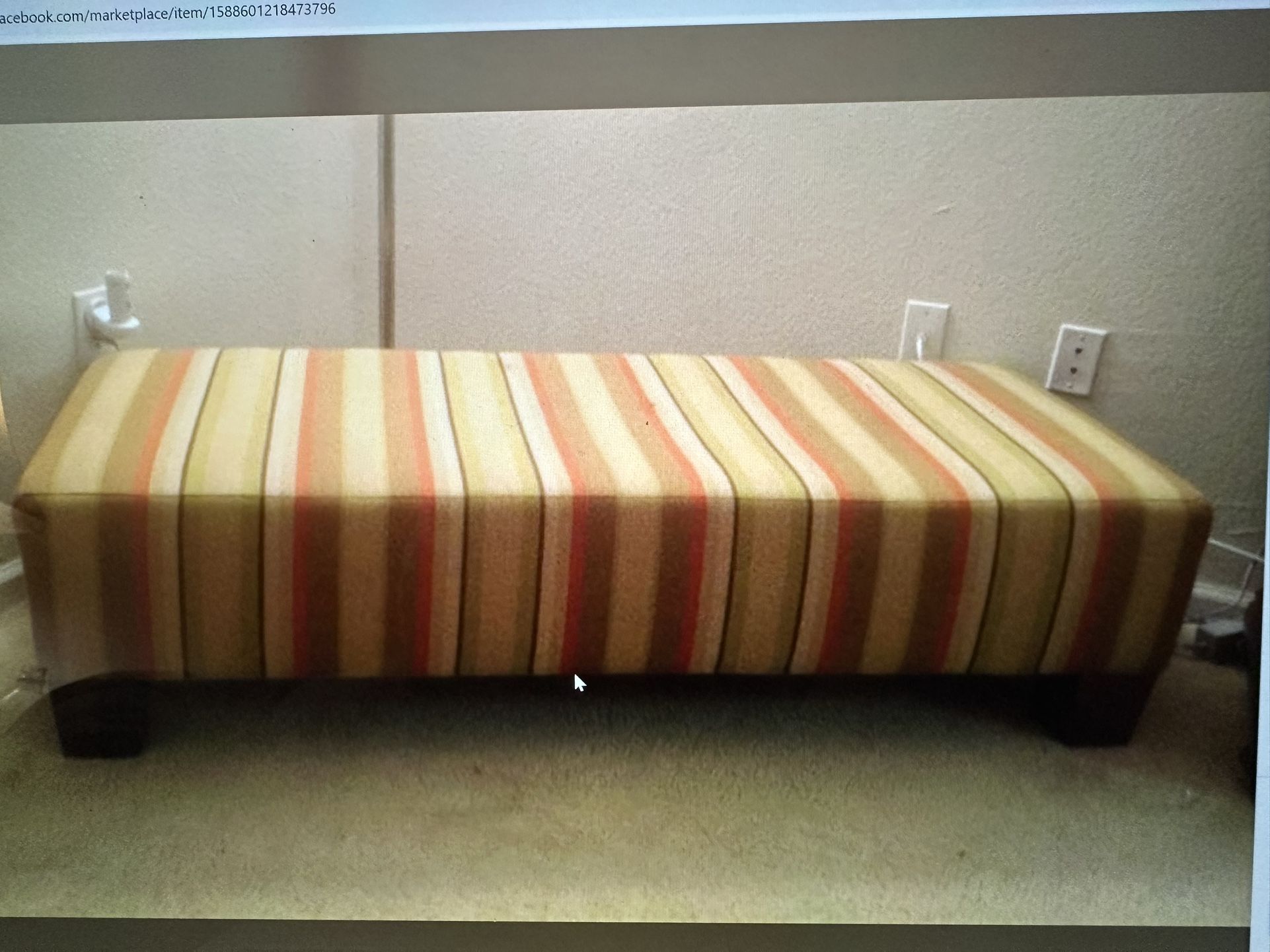 Crate & Barrel Brady Bench