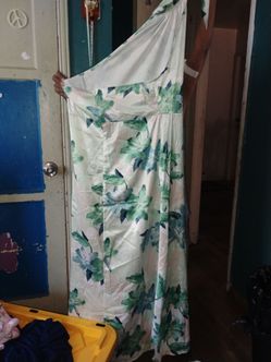 Green dress size large