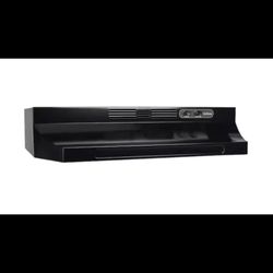 Broan-NuTone RL6200 Series 30" Ductless Under Cabinet Range Hood w/Light - Black