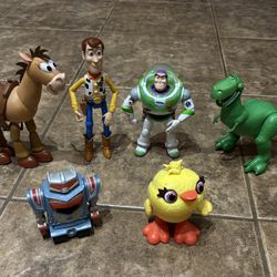 6 Disney Toy Story Action Figures