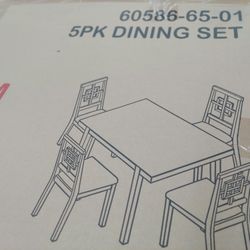 5 Piece Dining Table