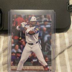 Atlanta Braves Jorge Soler True Photo Parallel Topps Series 1