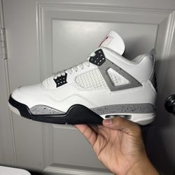 Jordan 4 “White Cements” 10.5