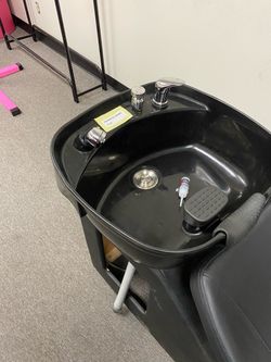 New Barber Shop Salon Shampoo Bowl Back Wash Chair Hair Washing