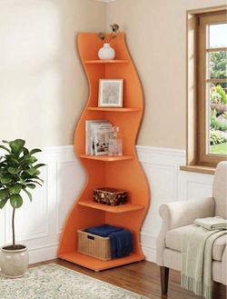 Orange Bookshelf