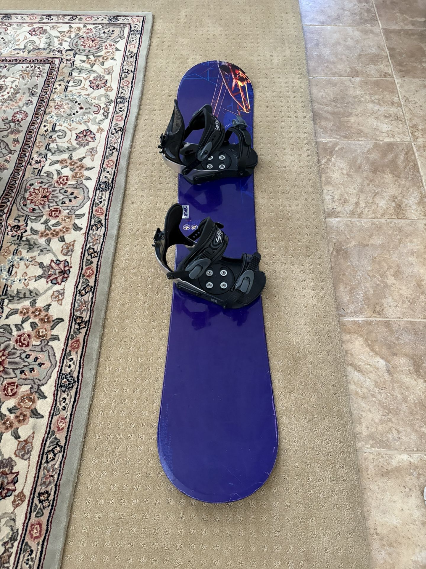 K2 Snowboard with Bindings