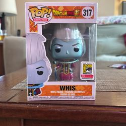 Funko Pop - Whis 317 - Dragon Ball Super - 2018 San Diego Comicon Exclusive - Metallic