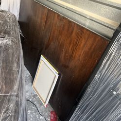 Solid Wood Table Very Heavy Hand Made