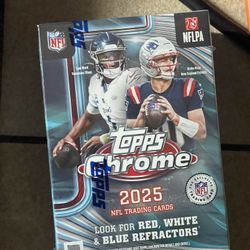 Topps Chrome Football Blaster “”Trade For One Piece””