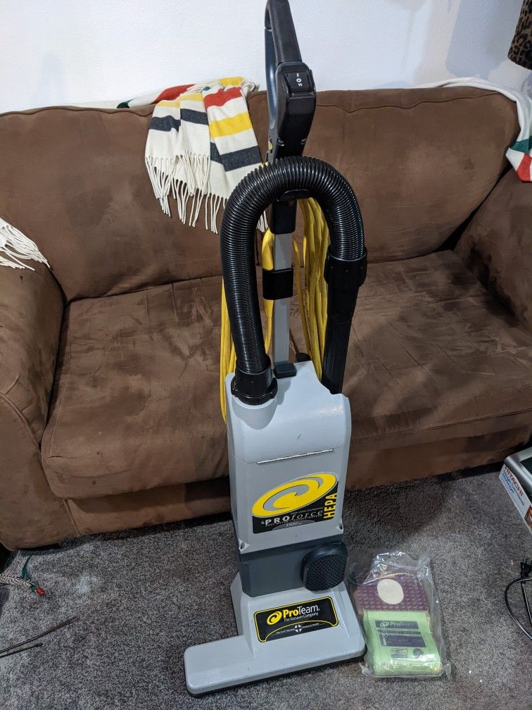 ProTeam ProForce 1500XP Upright Vacuum Cleaner HEPA