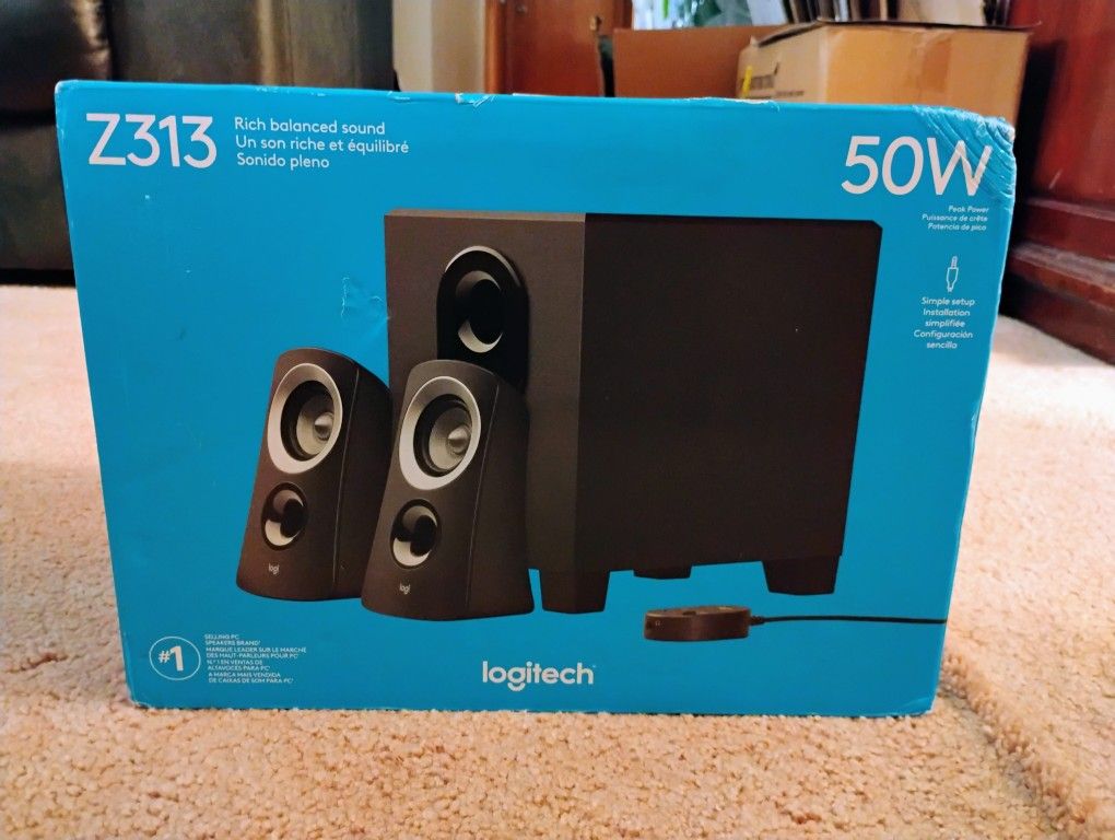 New Logitech Z313