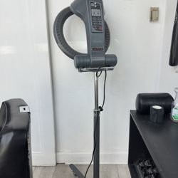 SalonPro Orbiting Halo Professional Infrared Hair Color Processor & Multi-Function Dryer Accelerator w/ Rolling Base - Grey