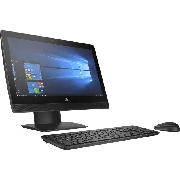 HP 20" Pro Grade All In One PC Intel Duo Core 8 GB Ram 500 GB HD DVDRW Webcam Wi-Fi Bluetooth Windows 10 Professional