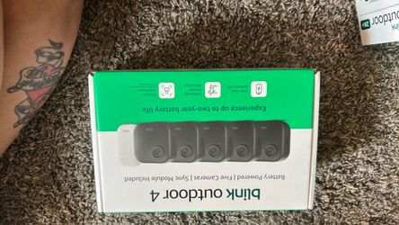 Blink Outdoor 4 Security Camera 5-Pack