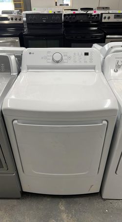 LG Dryer – Sensor Dry, Large Capacity – White