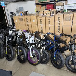 Macfox models e bikes moped style