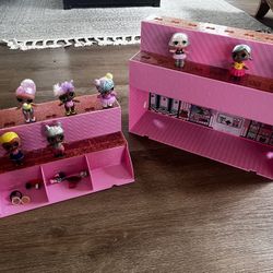 Lot Of LOL dolls And Accessories…storage