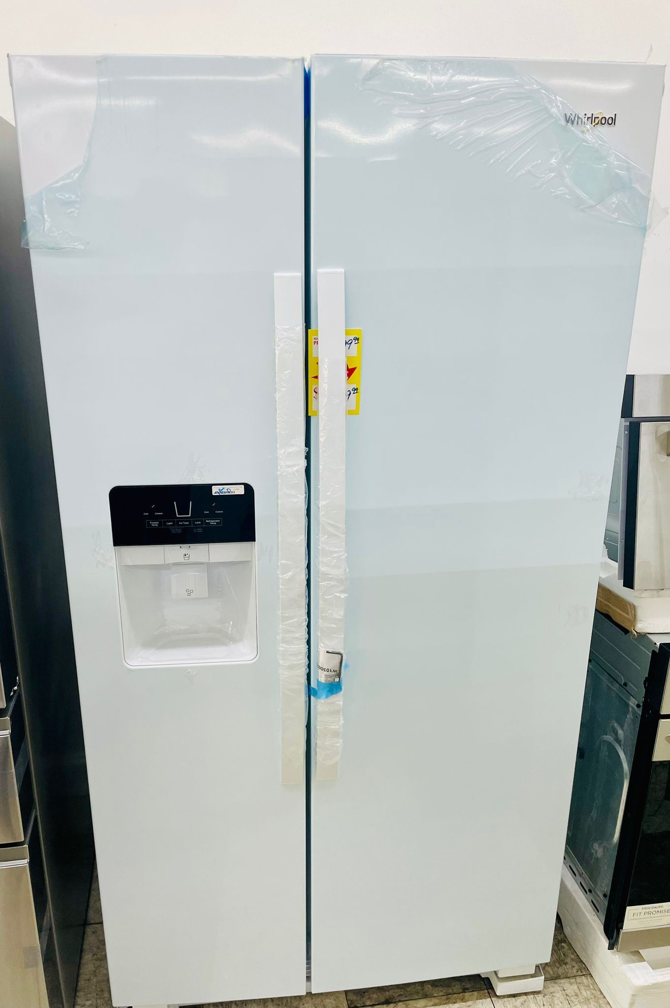 🔥🔥36” Whirlpool Side By Side Refrigerator 