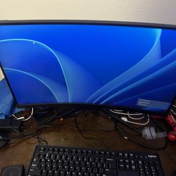 Gaming Pc+ Monitor Set Up 
