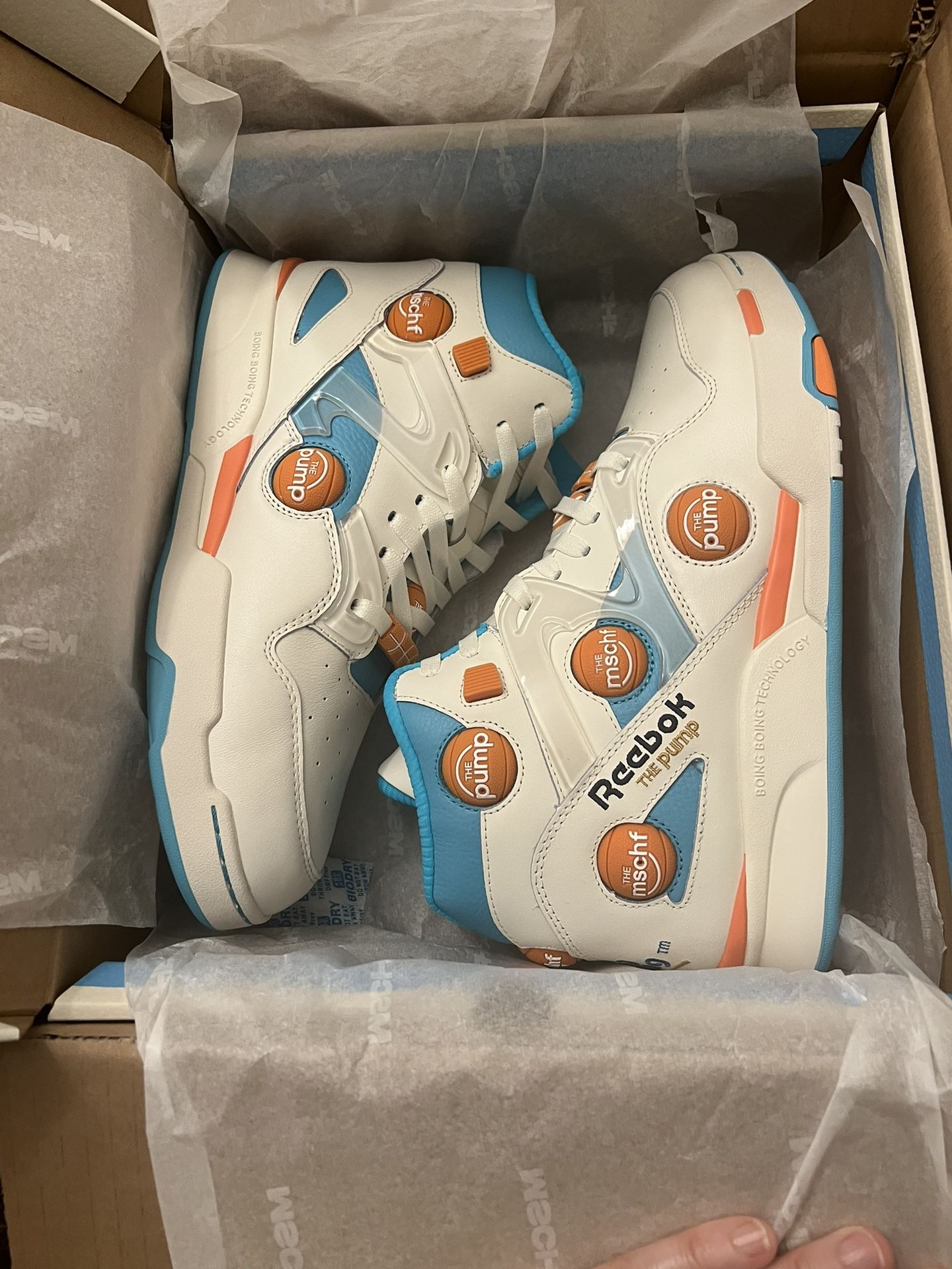 New MSCHF x REEBOK PUMP OMNI ZONE 9 Shoes Sneakers 11 BoingBoing™M