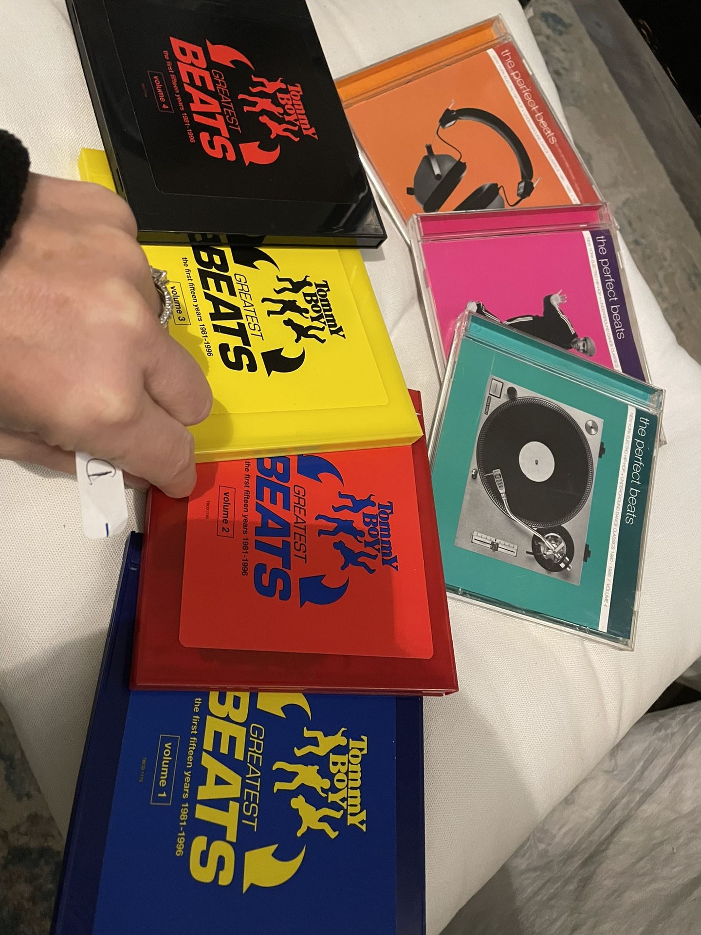 Cd”s. Tommy Boys Greatest Hits And Perfect Beats