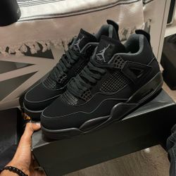 Air Jordan 4 Retro Black Kat 