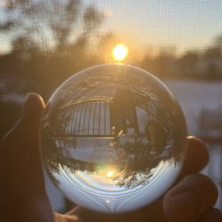 2-Pack Pure Glass Photography Balls – Small & Large Size