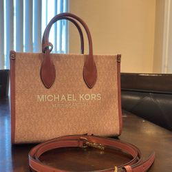 PINK MK SMALL TOTE PURSE