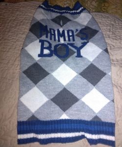 Like new dog sweater. Size medium 