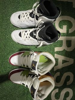 Air Jordan 6 and Air Jordan 1 Mid Sneakers