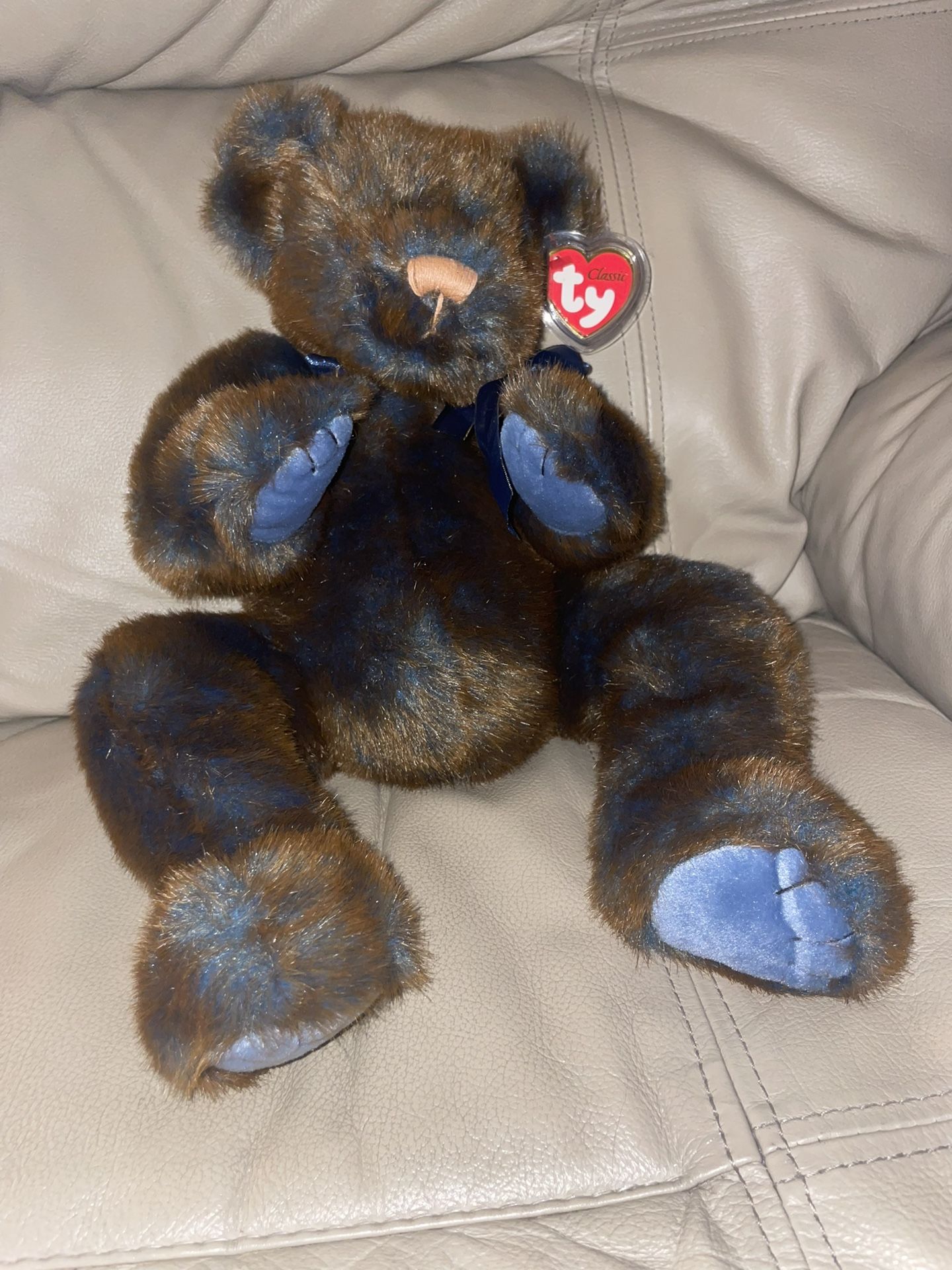 Ty Classic 1999 Beanie Babies Broderick The Bear 16” Rare