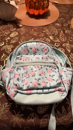 Floral mini back pack