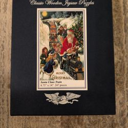 Liberty Puzzles "Santa Claus Train" 247 Wood Pieces