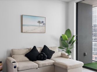 🛋️ Sofa Bed for Sale – Must Go ASAP (Downtown Miami)