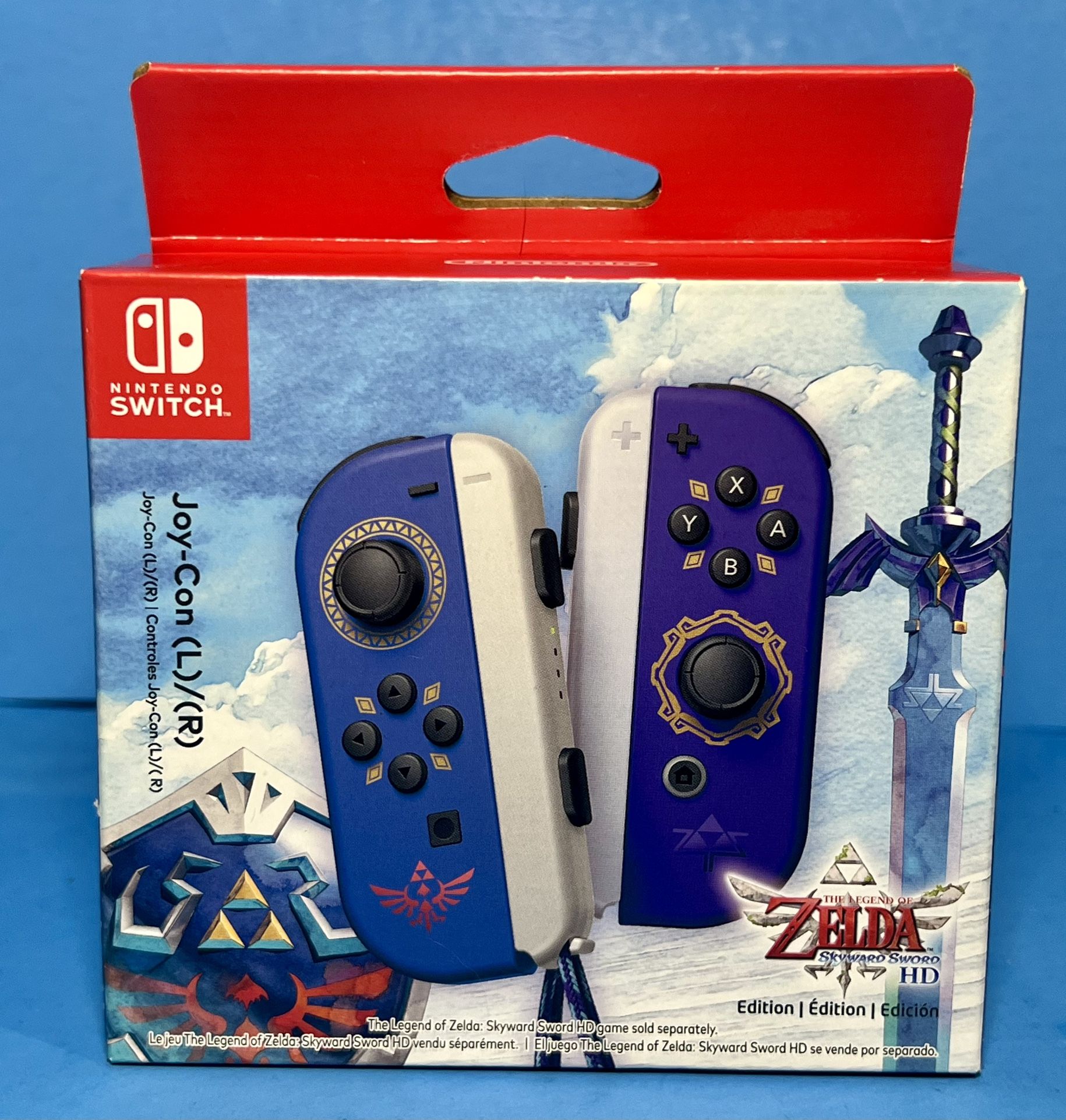 Nintendo Switch Joy-Con (L)/(R) Zelda Skyward Sword HD Edition Brand New Sealed