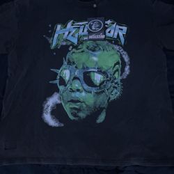 Hellstar The Future T-Shirt Black/Blue Size XL