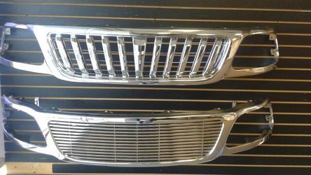99-03 f150/Expedition vertical or horizontal grille all chrome complete replacement