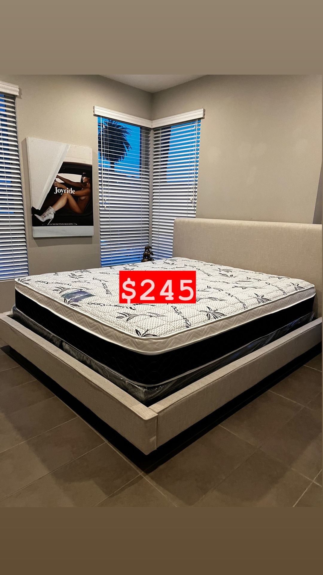 Cal King Size Pillow Top Bamboo Brand Mattress New,All Products : American Fashion Style Bags On Sale