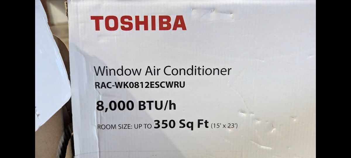 Toshiba 8000 BTU Window AC
