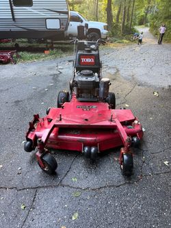 Toro proline walkbehind mower