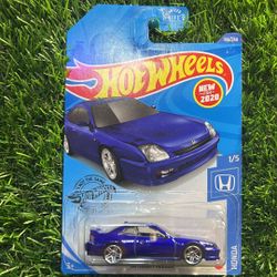 Blue 1/5 scale Hot Wheels ‘98 Honda Civic hatchback #HotWheels #HondaCivic