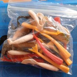 Random Soft Plastic Lures