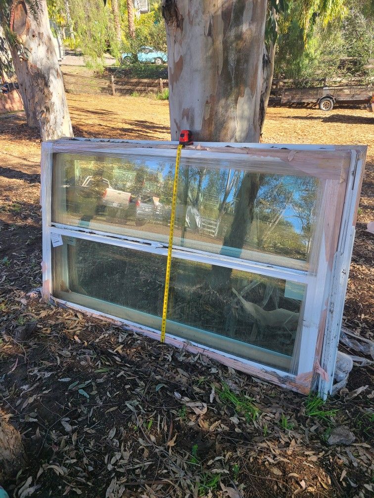 4 Windows For Sale Brand New White Color Inside Black Color Outside $300